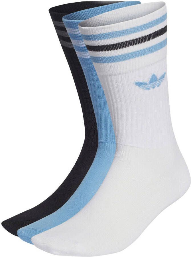Adidas Originals Sokken met logostrepen in een set van 3 paar