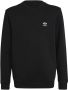 Adidas Originals fleece sweater zwart Logo 128 | Sweater van - Thumbnail 1
