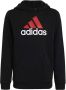 Adidas Sportswear hoodie zwart rood wit Sweater Logo 152 - Thumbnail 3