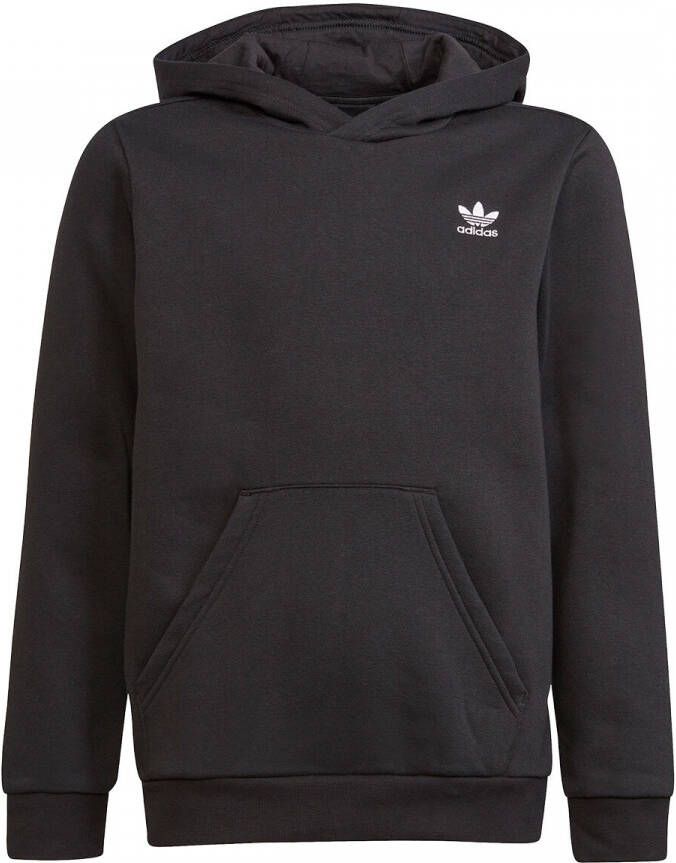 Adidas Originals Adicolor fleece hoodie zwart wit Sweater Logo 158