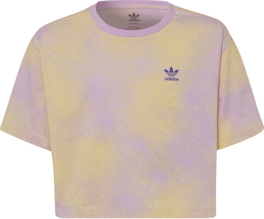 Adidas Originals Graphic Print Cropped T-shirt