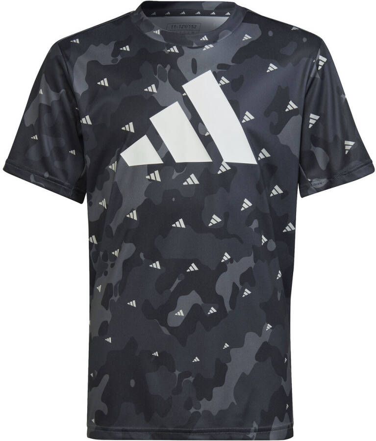 Adidas Performance Train Essentials Seasonal AEROREADY Allover Print Regular-Fit T-shirt