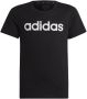 Adidas Sportswear T-shirt zwart wit Katoen Ronde hals Logo 140 - Thumbnail 4