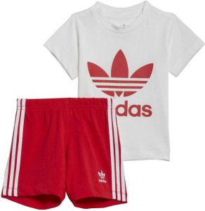 Adidas Originals Trefoil Short en T-shirt Set