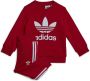 Adidas Originals Trefoil Crew Tracksuit Infant Better Scarlet- Better Scarlet - Thumbnail 1