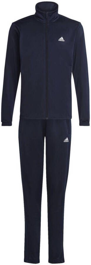 Adidas Sportswear trainingspak donkerblauw Polyester Opstaande kraag 128