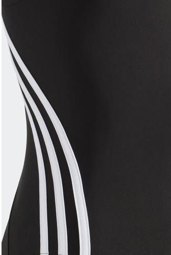 Adidas Performance Infinitex sportbadpak zwart wit Dames Gerecycled polyamide 110