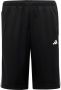 Adidas Sportswear regular fit short met logo zwart wit Korte broek Jongens Polyester 176 - Thumbnail 1
