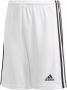 Adidas Perfor ce Junior Squad 21 sportshort wit zwart Sportbroek Polyester 140 - Thumbnail 1