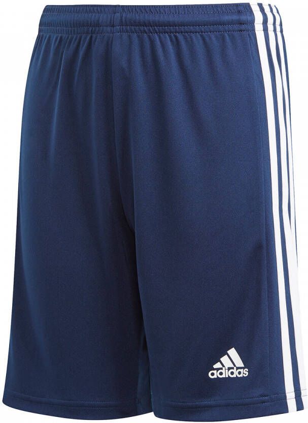 Adidas Perfor ce Junior Squad 21 sportshort donkerblauw wit Sportbroek Polyester 128