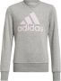 Adidas essentials sweater grijs kinderen - Thumbnail 1