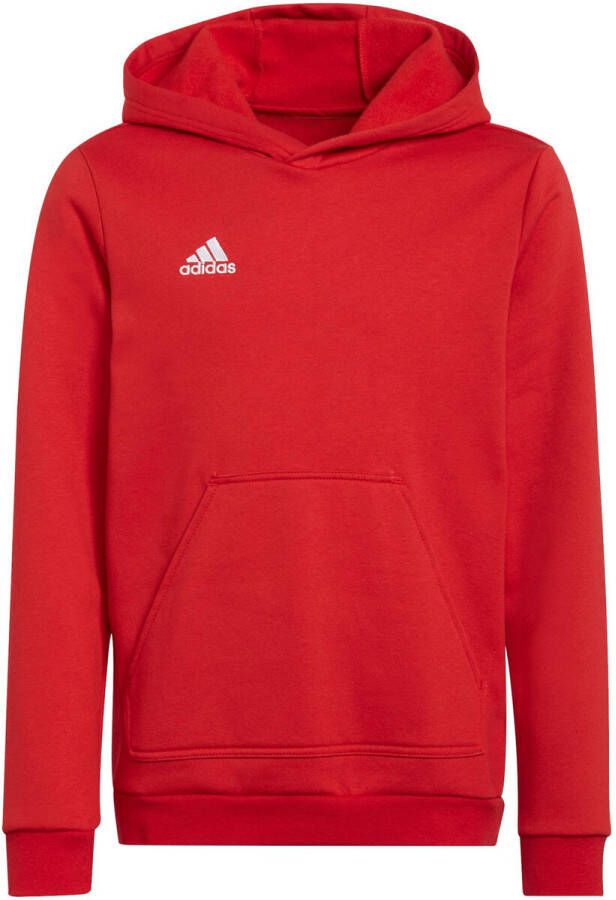 Adidas Perfor ce Junior sporthoodie rood Sportsweater Katoen Capuchon 116