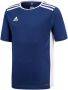 Adidas Perfor ce Junior voetbalshirt donkerblauw Sport t-shirt Polyester Ronde hals 116 - Thumbnail 1