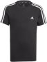 Adidas Perfor ce sport T-shirt zwart wit Katoen Ronde hals Logo 116 - Thumbnail 1