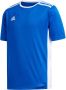 Adidas Perfor ce junior voetbalshirt blauw Sport t-shirt Polyester Ronde hals 128 - Thumbnail 1