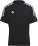 Adidas Perfor ce Junior voetbalshirt Tiro zwart wit Sport t-shirt Polyester Ronde hals 128 - Thumbnail 2