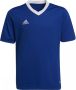Adidas Perfor ce junior voetbalshirt kobaltblauw Sport t-shirt Gerecycled polyester Ronde hals 116 - Thumbnail 1