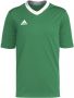 Adidas Performance junior voetbalshirt groen Sport t-shirt Jongens Meisjes Polyester Ronde hals 140 - Thumbnail 1