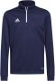 Adidas Perfor ce Junior sportsweater donkerblauw Sport t-shirt Gerecycled polyester (duurzaam) Opstaande kraag 176 - Thumbnail 1