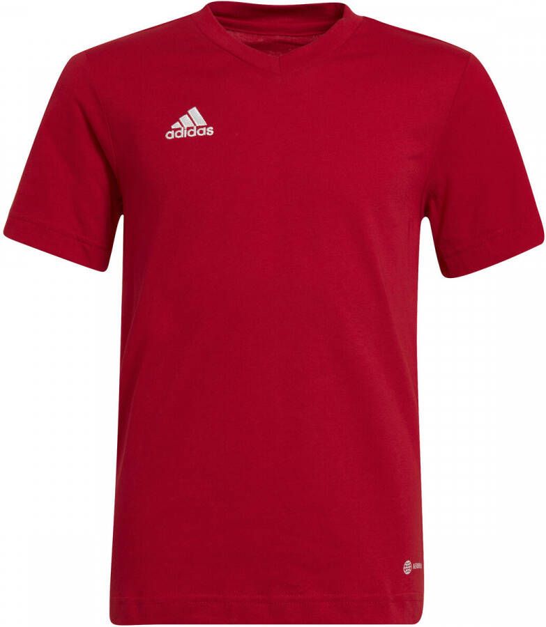 Adidas Perfor ce junior voetbalshirt rood Sport t-shirt Katoen V-hals 164