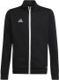 Adidas Perfor ce Junior sportvest zwart wit Polyester Opstaande kraag 116 - Thumbnail 2