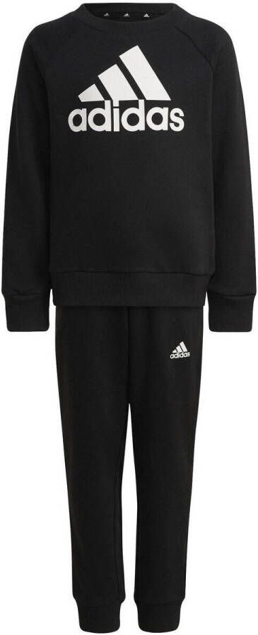 Adidas Sportswear joggingpak zwart wit Trainingspak Katoen Ronde hals 104