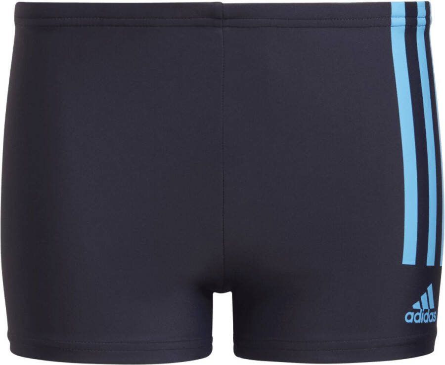 Adidas Performance zwemboxer donkergrijs blauw