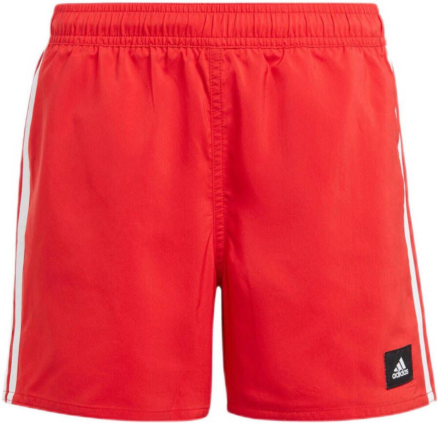 Adidas Performance zwemshort rood wit
