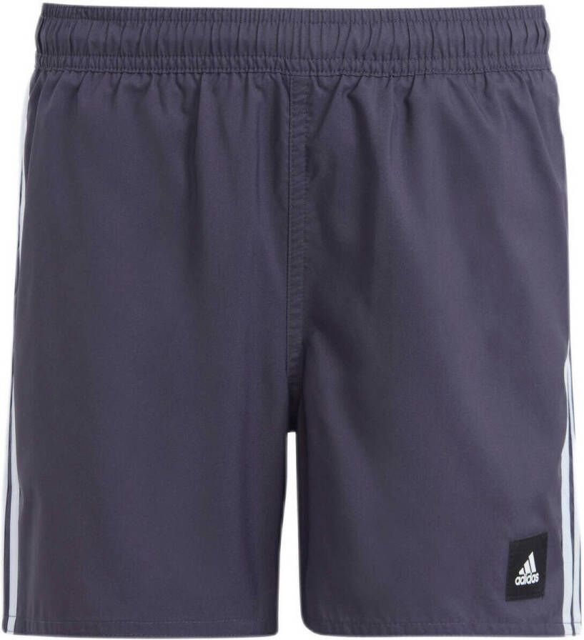 Adidas Performance zwemshort donkerblauw lichtblauw Jongens Gerecycled polyester (duurzaam) 128