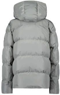 Airforce gewatteerde winterjas OTIS grijs Jongens Polyester Capuchon Effen 164