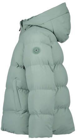 Airforce gewatteerde winterjas PIA mintgroen Meisjes Polyester Capuchon 128