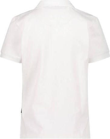 Airforce polo wit Jongens Katoen Polokraag Effen 176