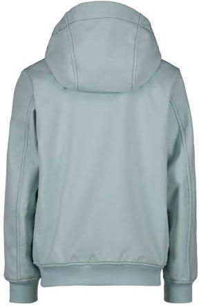 Airforce softshell jas zomer blauw Jongens Polyester Capuchon Effen 176