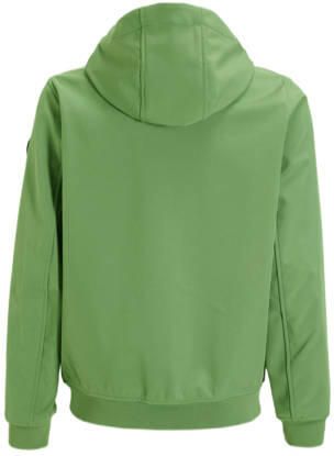 Airforce softshell jas zomer groen Jongens Polyester Capuchon Effen 176 - Foto 2