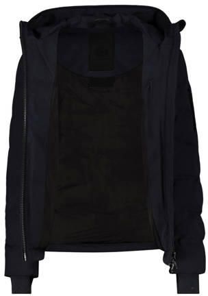 Airforce winterjas donkerblauw Jongens Polyester Capuchon Effen 116 - Foto 3