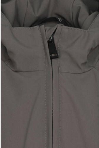 Airforce winterjas van polyester grijs Effen 176