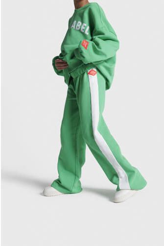 Alix the Label Alix Mini broek kikkergroen Meisjes Katoen Effen 134 140