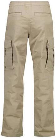 America Today cargobroek zand Beige Jongens Stretchkatoen Effen 122 128