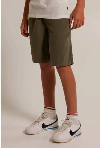 America Today casual short licht armygoren Korte broek Groen Jongens Katoen 122 128 - Foto 2
