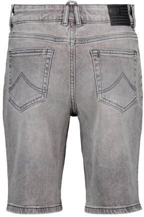 America Today denim short grey denim Grijs Jongens Katoen Effen 170 176 - Foto 2