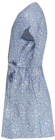 America Today gebloemde jurk blauw Meisjes Viscose V-hals Bloemen 122 128 - Foto 3