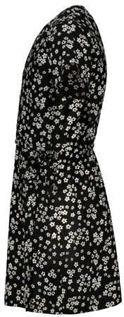 America Today gebloemde jurk zwart Meisjes Viscose V-hals Bloemen 122 128 - Foto 3