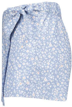 America Today gebloemde skort lichtblauw Rok Meisjes Viscose Bloemen 146 152 - Foto 2
