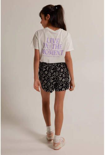 America Today gebloemde skort zwart wit Rok Meisjes Viscose Bloemen 146 152 - Foto 2