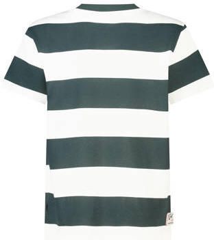 America Today gestreept T-shirt wit Jongens Katoen Ronde hals Streep - Foto 4