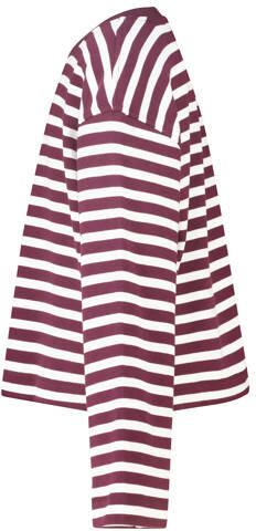 America Today gestreepte longsleeve donkerrood Meisjes Katoen Ronde hals - Foto 3