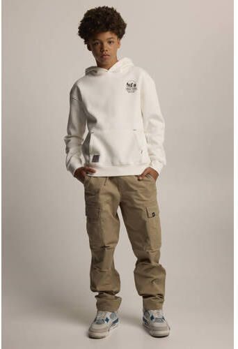 America Today hoodie met backprint offwhite Sweater Wit Backprint 146 152