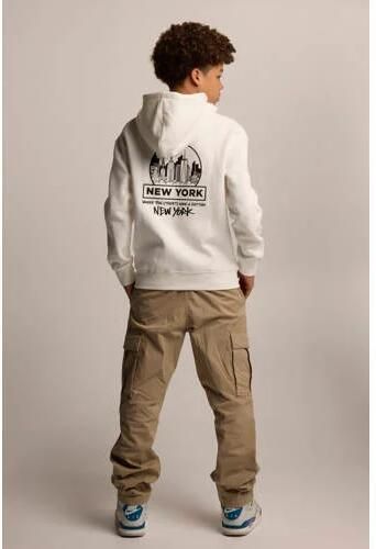 America Today hoodie met backprint offwhite Sweater Wit Backprint 146 152 - Foto 2