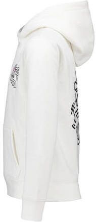 America Today hoodie met backprint wit Sweater Meisjes Katoen Capuchon 122 128 - Foto 3
