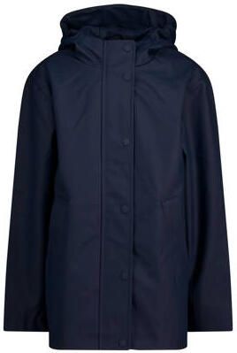 America Today regenjas Blauw Meisjes Polyester Capuchon Effen